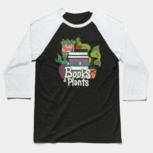 Books and plants Baseball T-Shirt
